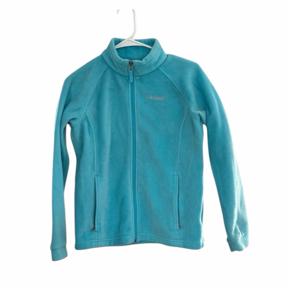 Columbia Benton Springs Full-Zip Fleece Jacket for Girls Size YLarge, Pre-Loved